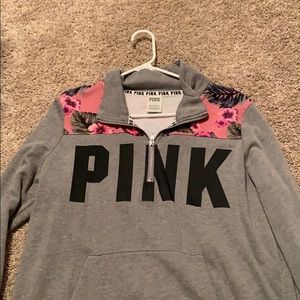 PINK quarter zip